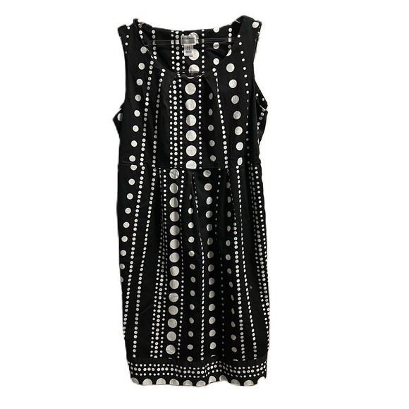 Motherhood Maternity Sleeveless Dress Black and White Size Large - Picture 1 of 5